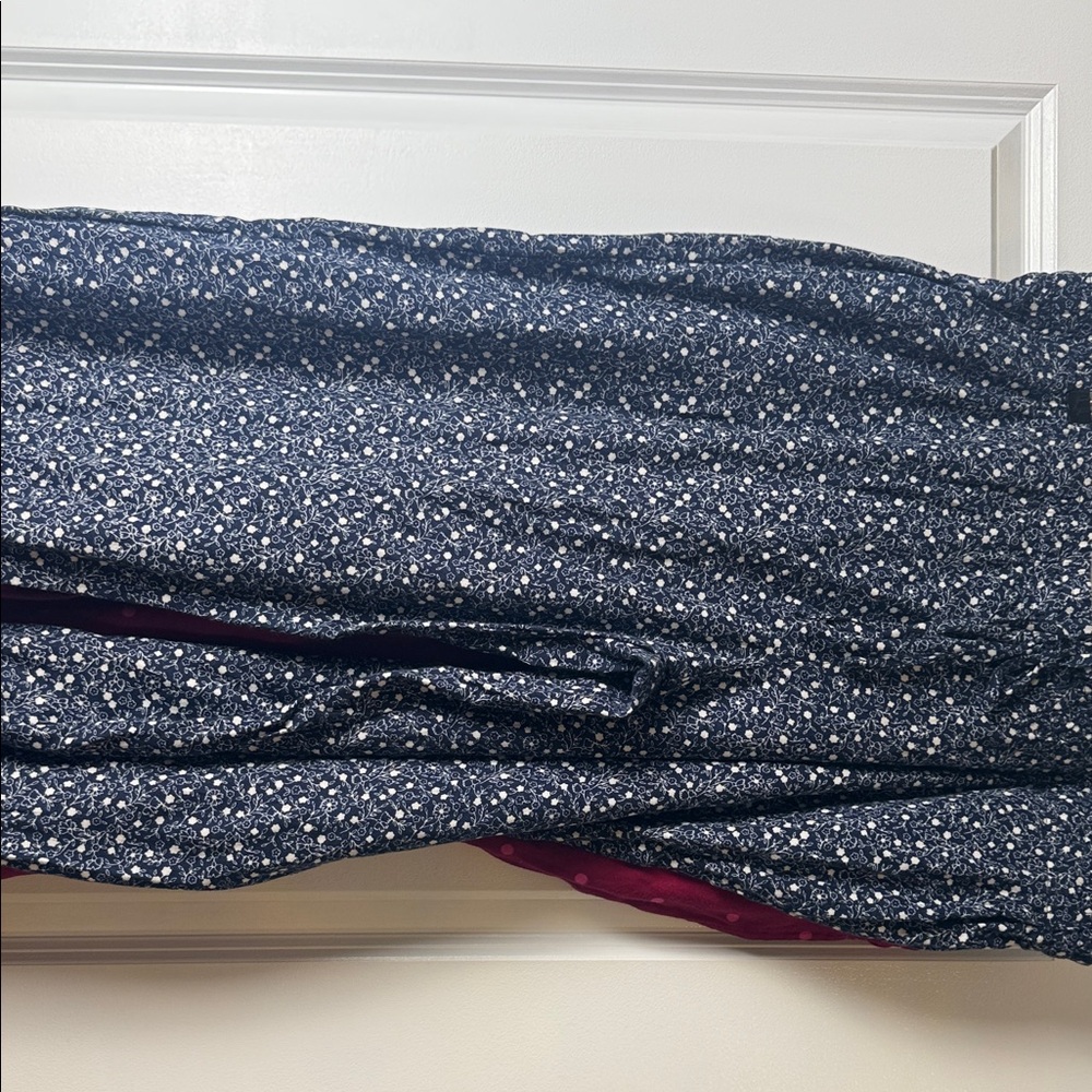 GAP Navy Floral Wide Leg Sleep pants 2 pack